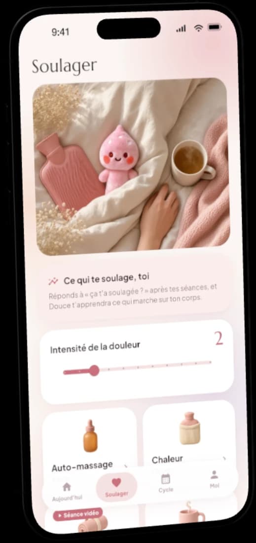 Douce, deuxième écran
