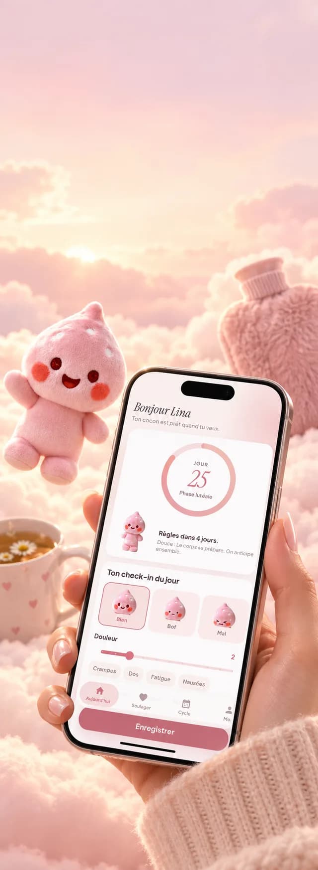 Douce, visuel 1 de la fiche App Store
